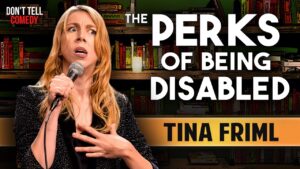 Tina Friml, a New York-based stand-up comedian